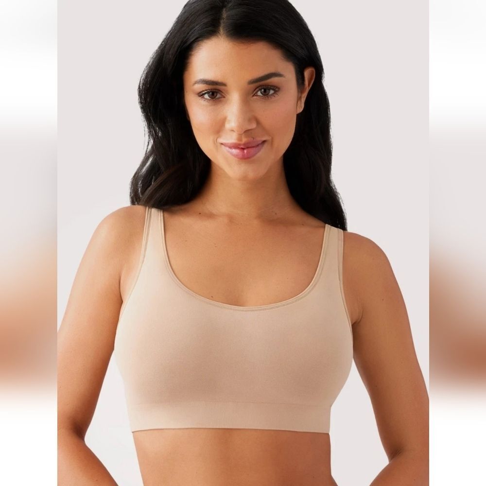 Wacoal Feeling Flexible Wireless Bralette Rose Dust Size 2XL
